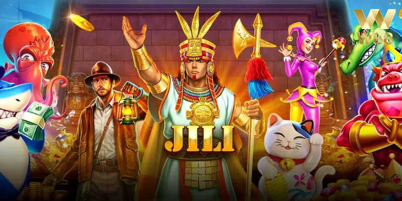 Khuyến mãi W88 giá trị 50K khi tham gia trải nghiệm game Jili