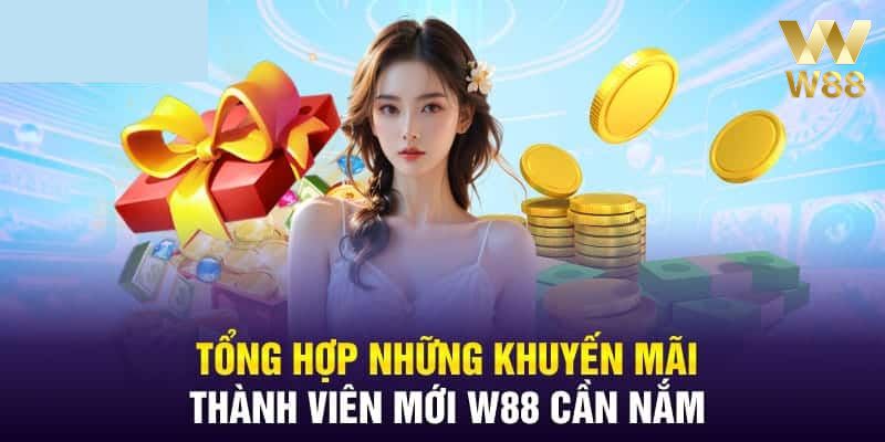 Tổng hợp chương trình sự kiện khuyến mãi W88 hot 2024